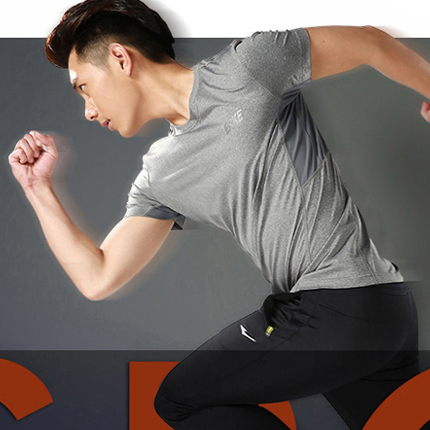  Tshirt de sport homme ERKE en nylon - Ref 465459