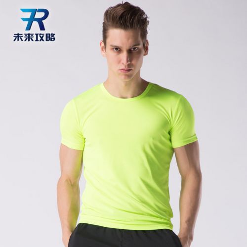  Tshirt de sport homme en polyester - Ref 465469