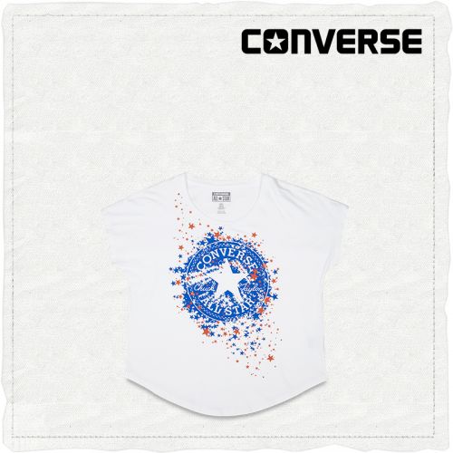  Tshirt de sport femme CONVERSE - Ref 465653