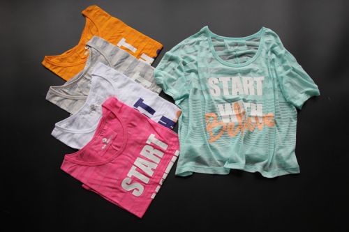 Tshirt de sport femme sarrau - Ref 465701