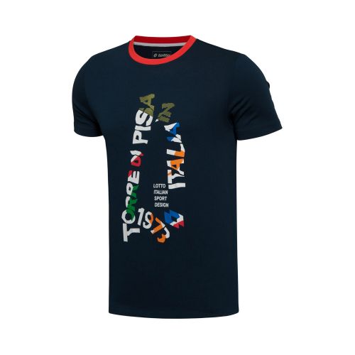  Tshirt de sport homme LOTTO en CVC - Ref 465721