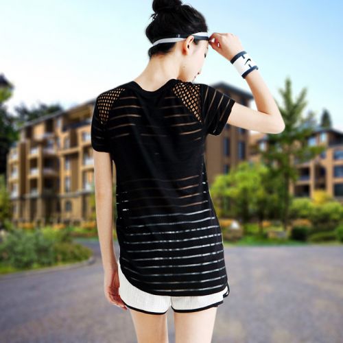  Tshirt de sport femme USA PRO en polyester - Ref 465789