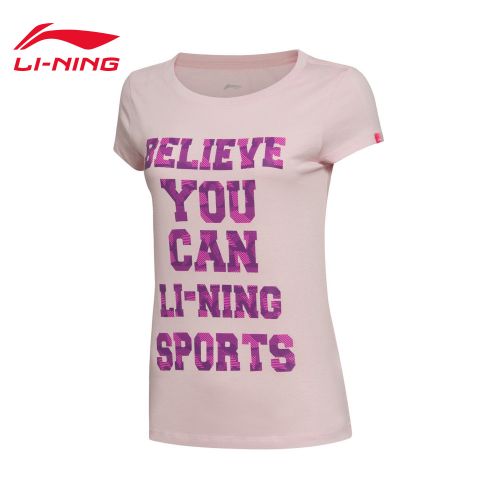  Tshirt de sport femme LINING en coton - Ref 465876