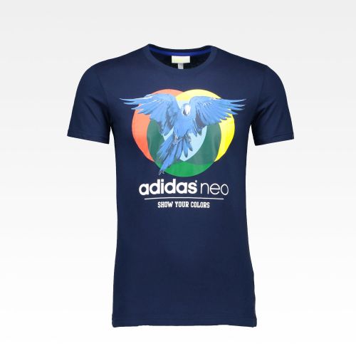  Tshirt de sport homme ADIDAS en coton - Ref 466027