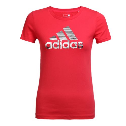  Tshirt de sport femme ADIDAS en CVC - Ref 466043
