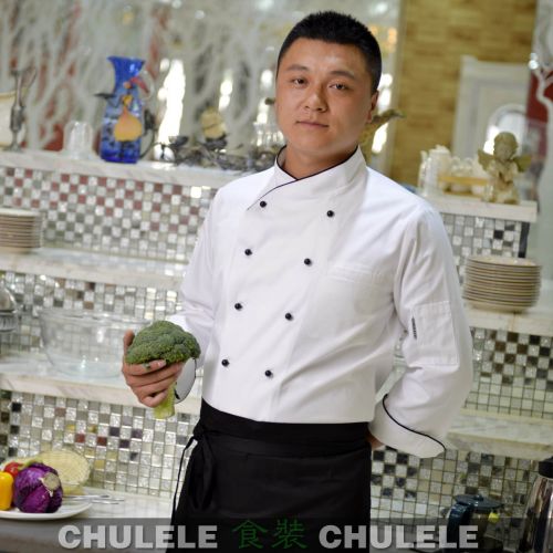 Uniforme de cuisinier en coton - Ref 1907996