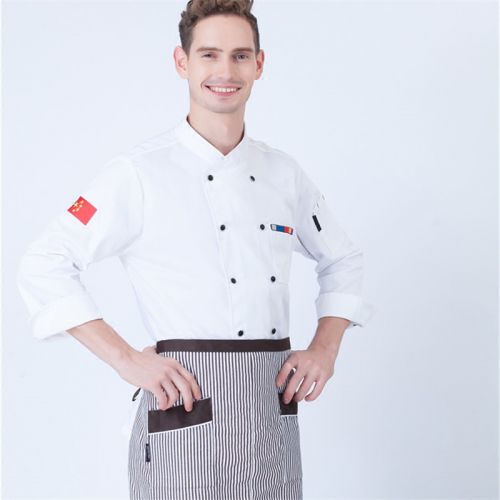 Uniforme de cuisinier en coton - Ref 1908189