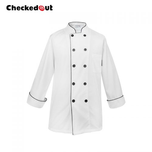 Uniforme de cuisinier CHECKED OUT en Toile coton - Ref 1910833