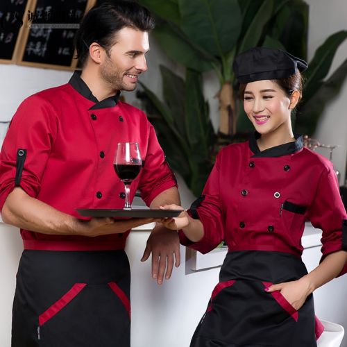Uniforme de cuisinier CHENG SHUO HUI MEI en polyester - Ref 1910938