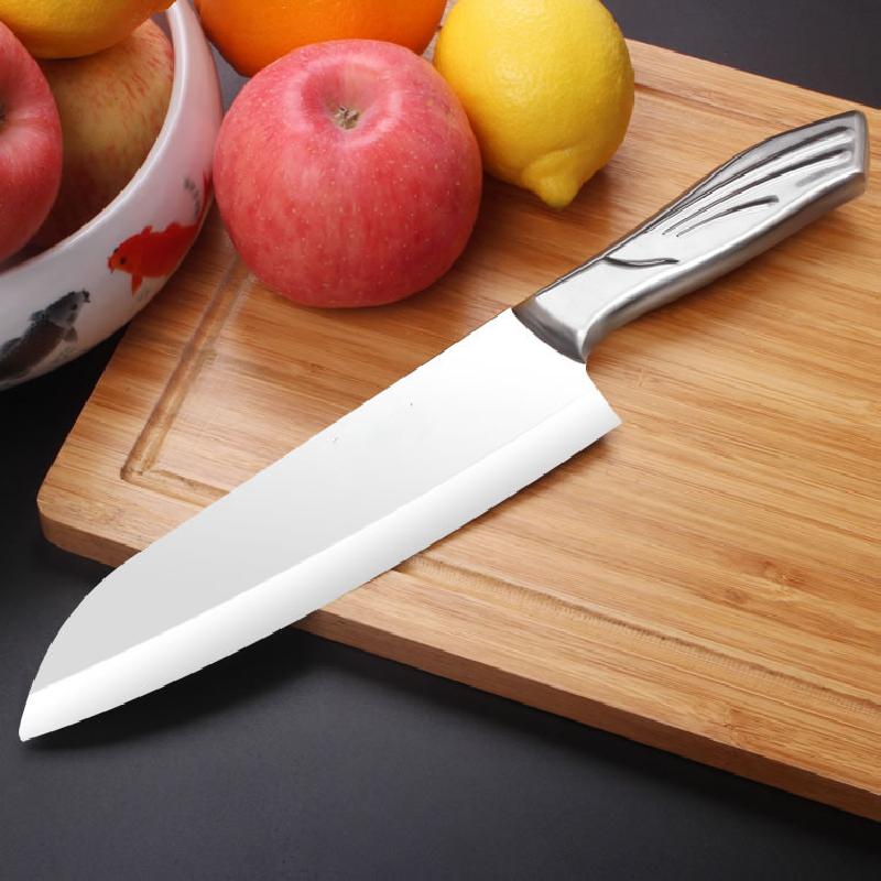 Ustensile cuisine - très forte couteau à fruits en acier inoxydable laqué hachoir tout de peut couper une petite pastèque pleurer trois pièces 