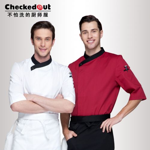 Veste chef cuisinier CHECKED OUT en coton - Ref 1908093