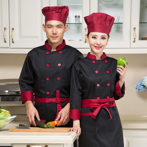Veste chef cuisinier en coton - Ref 1908259