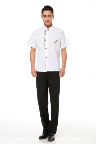 Veste chef cuisinier AGAMEMNON en Toile de coton - Ref 1909163