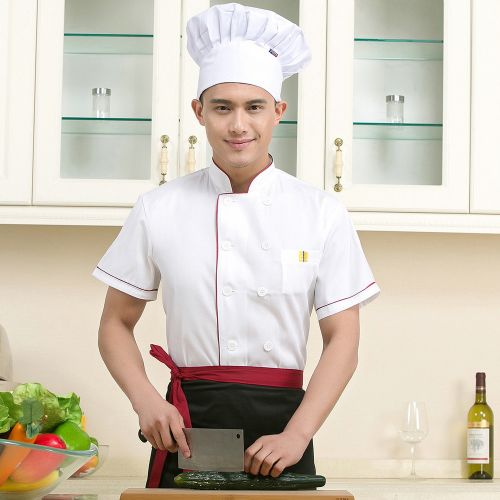 Veste chef cuisinier en coton - Ref 1909308