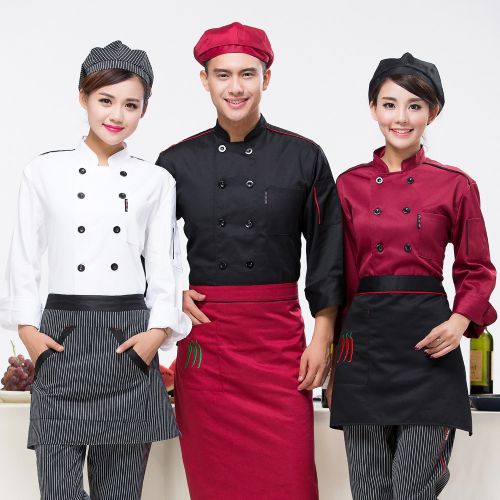 Veste chef cuisinier en polyester - Ref 1910564