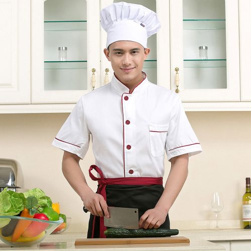 Veste chef cuisinier en LYCRA Lycra - Ref 1910915