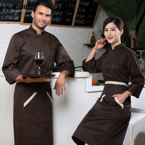 Veste chef cuisinier CHENG SHUO HUI MEI en polyester - Ref 1910936