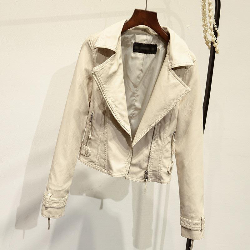 Veste cuir femme JELOICE en PU - Ref 3331371