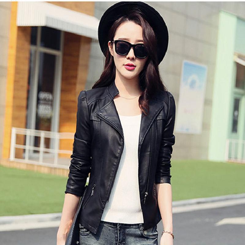 Veste cuir femme en Cuir artificiel - Ref 3331400
