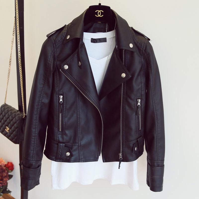 Veste cuir femme en PU - Ref 3331415