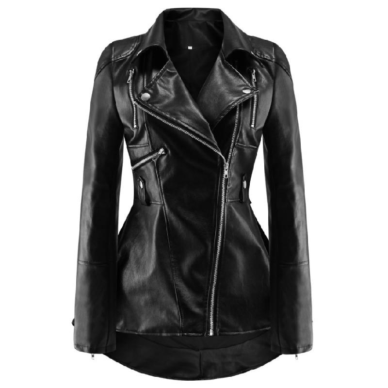 Veste cuir femme en PU - Ref 3332367