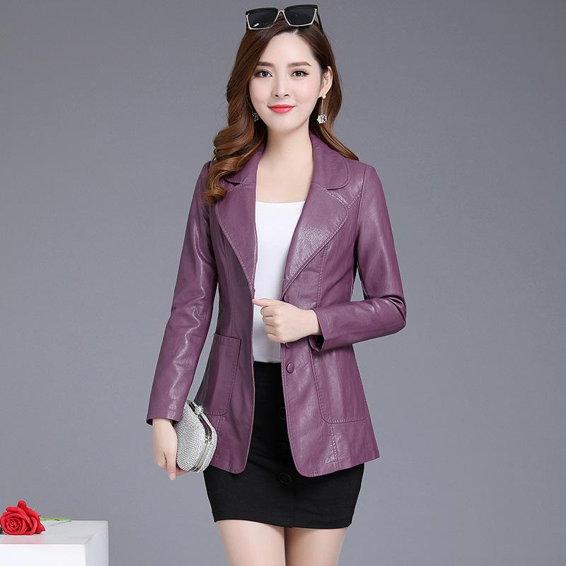 Veste cuir femme en PU - Ref 3333185