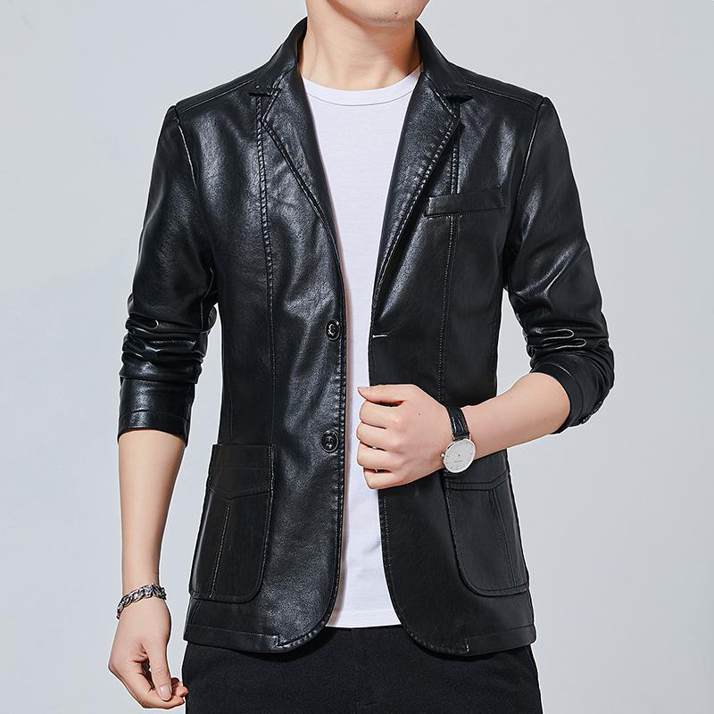 Veste en cuir homme - Ref 3443647