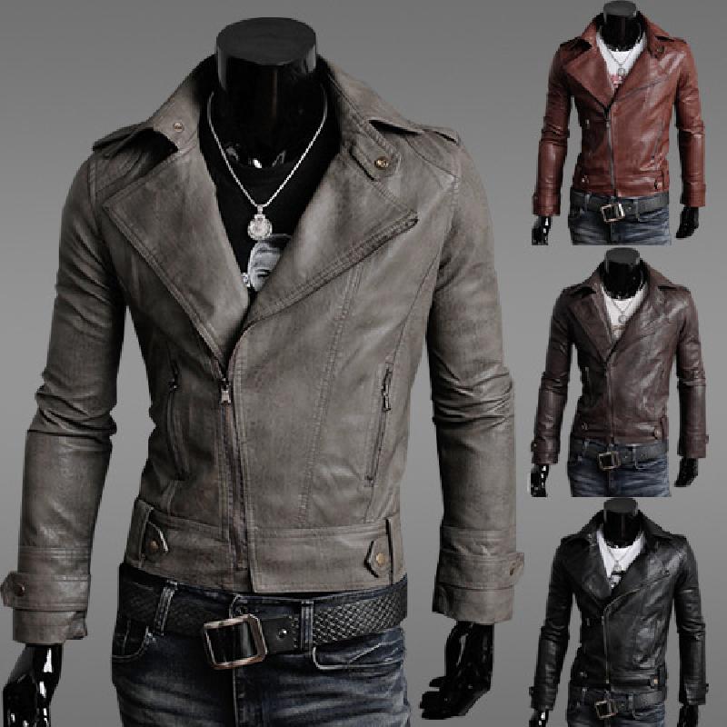 Veste en cuir homme - Ref 3443668