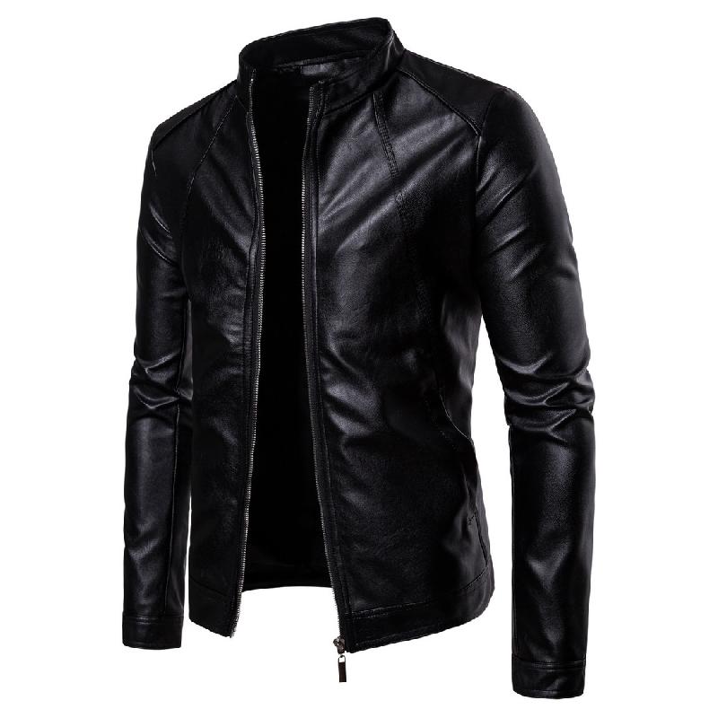 Veste en cuir homme - Ref 3443695