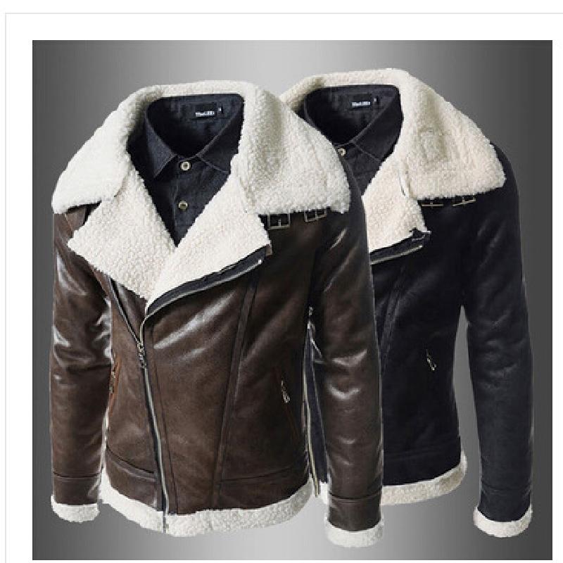 Veste en cuir homme - Ref 3443746