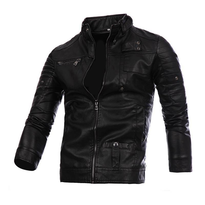 Veste en cuir homme - Ref 3443749