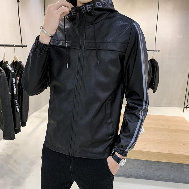 Veste en cuir homme - Ref 3443784