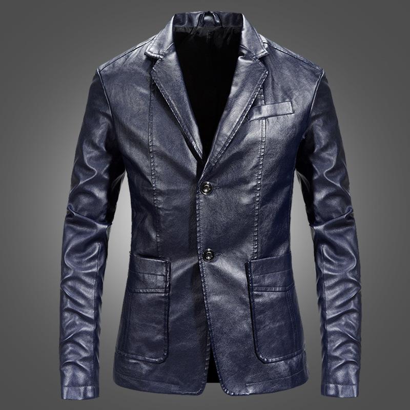 Veste en cuir homme - Ref 3443827