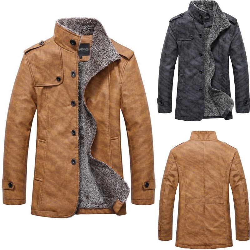 Veste en cuir homme - Ref 3443842