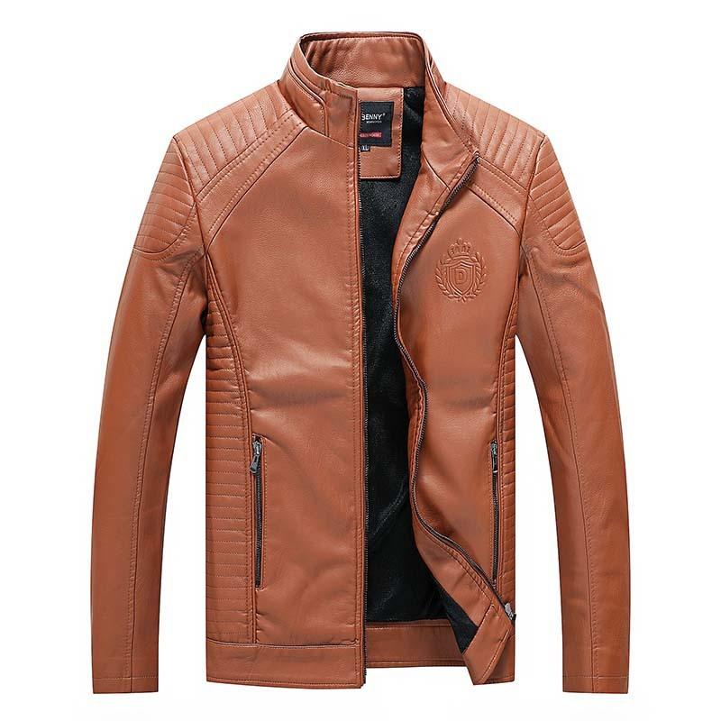 Veste en cuir homme - Ref 3443849