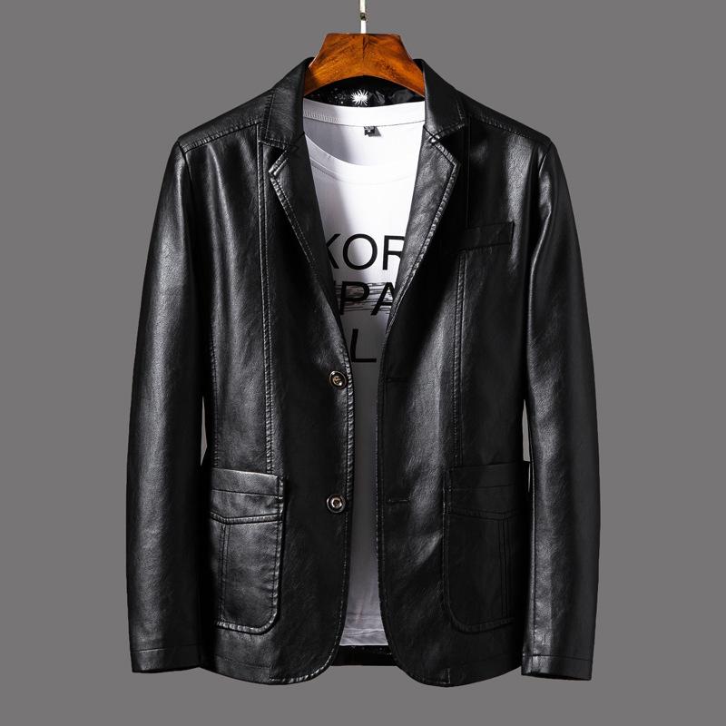 Veste en cuir homme - Ref 3443889