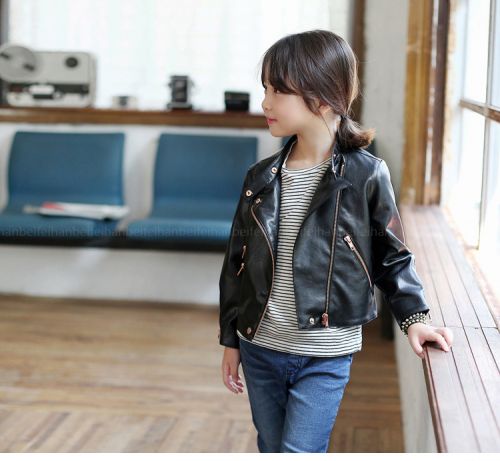 Veste enfant en cuir PU - Ref 2159508