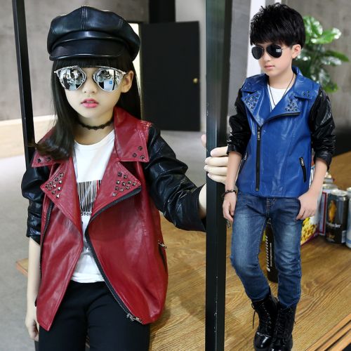 Veste enfant en cuir PU - Ref 2159524