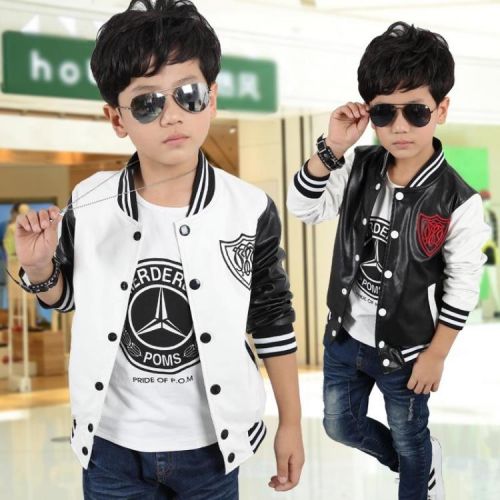 Veste enfant ZRZAKIDS en cuir PU - Ref 2159525