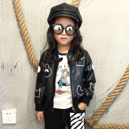 Veste enfant en cuir PU - Ref 2159563