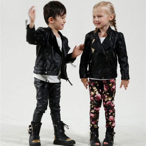 Veste enfant ZARO en cuir PU - Ref 2159577