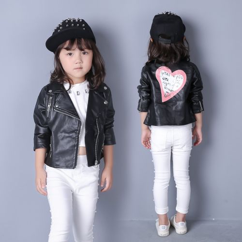 Veste enfant en cuir PU - Ref 2159682