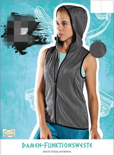 Veste hiver sans manche femme CRIVIT en polyester - Ref 579478