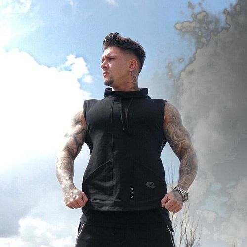  Veste hiver sans manche homme en coton - Ref 579640