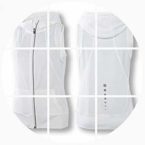Veste hiver sans manche femme CRIVIT en coton - Ref 579802