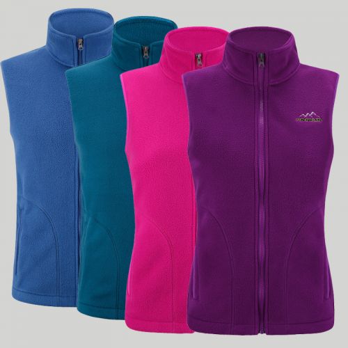 Veste hiver sans manche en toison - Ref 580111