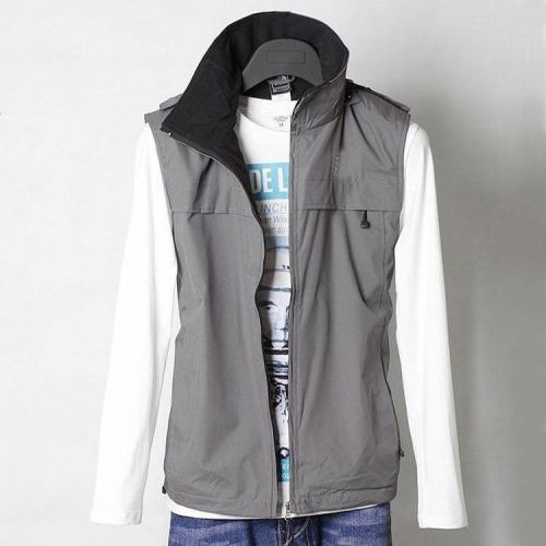 Veste hiver sans manche gilet polaire en nylon - Ref 580388