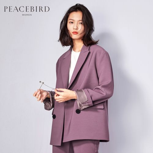 Veste pour femme PEACEBIRD en Polyester - Ref 3217840