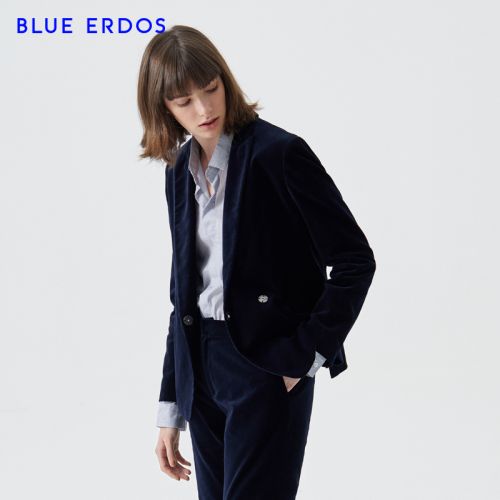 Veste pour femme BLUE ERDOS en Coton - Ref 3219265