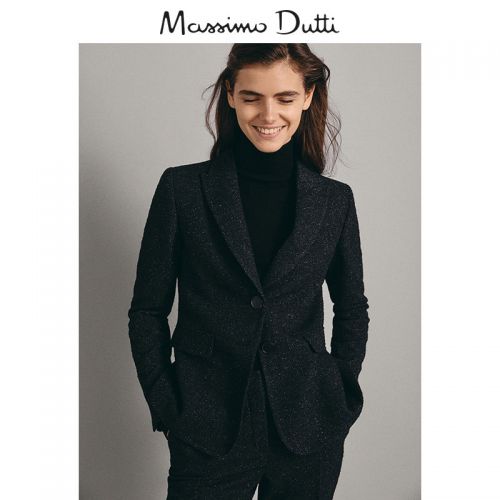 Veste pour femme MASSIMO DUTTI en Laine - Ref 3219747